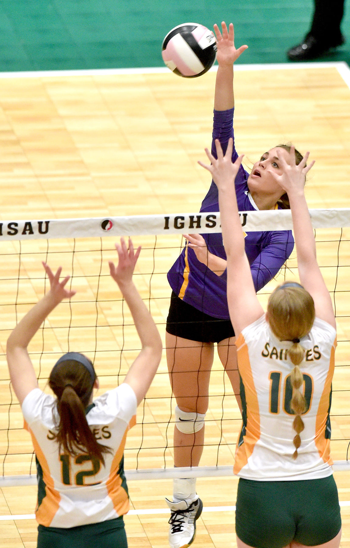 Central Lyon vs Council Bluffs St. Albert state volleyball